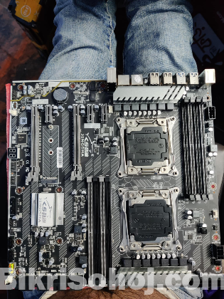 ফ্রেশ নিউ JINGSHA X99 Dual F2 motherboard